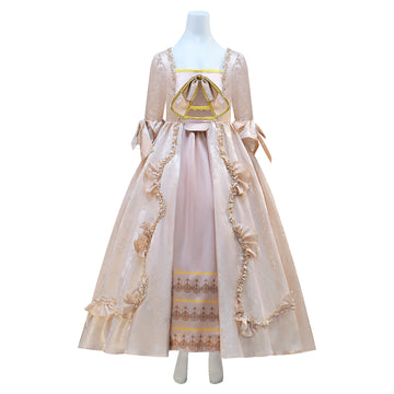 18th Century Marie Antoinette Costume Ball Gown Victorian Rococo Deluxe Dress for Women